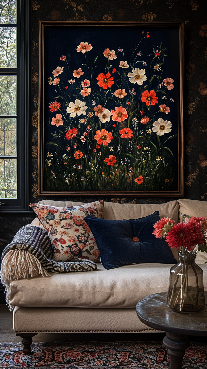 Dark Flower Field